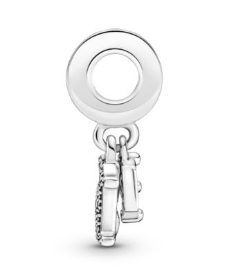 Cubic Zirconia 15th Birthday Dangle Charm