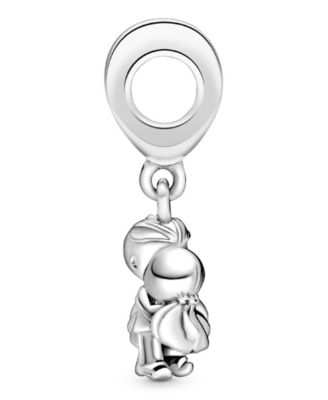 Cubic Zirconia Married Couple Dangle Charm