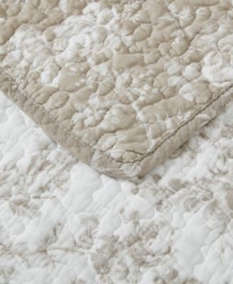 Walled Garden Cotton Reversible 3-Piece Quilt Set, King