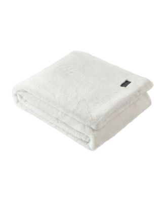 CLOSEOUT! Solid Faux Fur Throw, 60x50