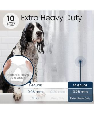 10G PEVA Shower Curtain Bathroom