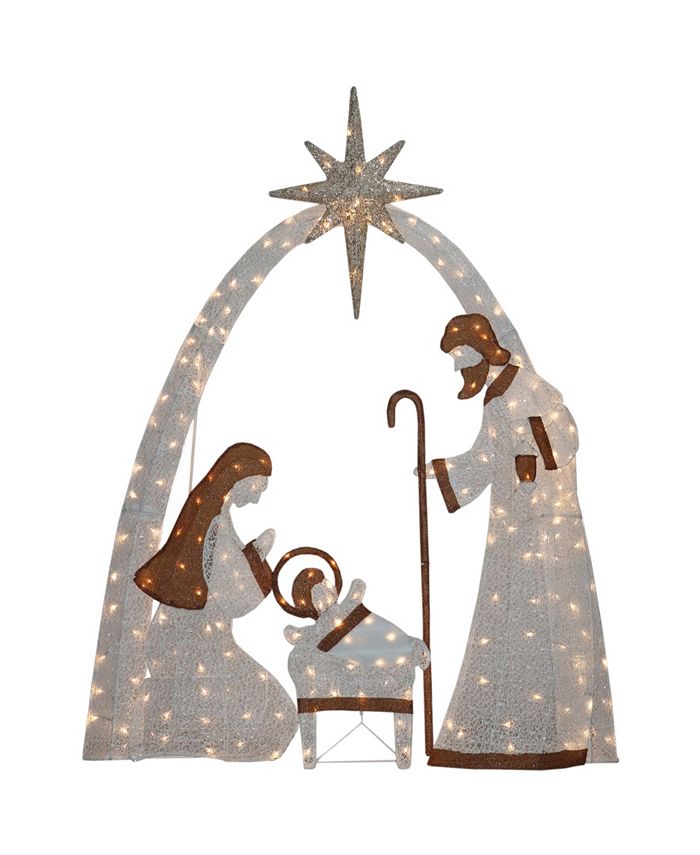 Seasonal Nativity Set, Pre-Lit - Macy's