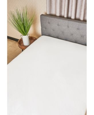 Waterproof Fitted Cotton White Terry Mattress Protector - Daybed (33 x 75 x 12&amp;quot;)