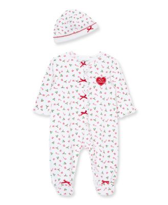 Little Me Baby Mädchen Schlafanzug-Set – 2-teilig Aus 100% Baumwolle, Kratzfrei Und Bequem
