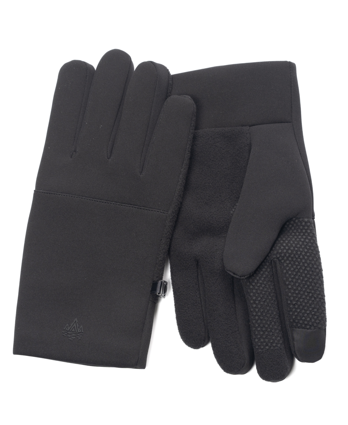 Shop Rainforest Men's Outdoor Active Stretch Gloves In Black