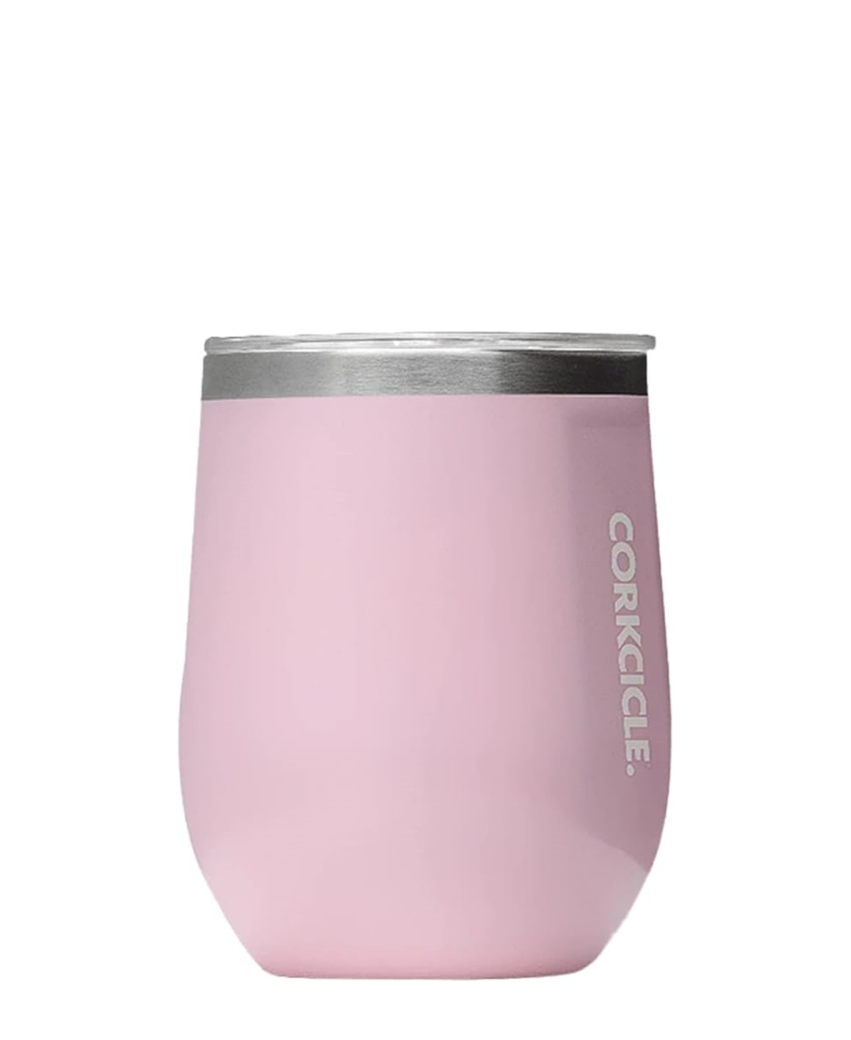 Corkcicle 12-oz. Pink Stainless Steel Stemless Mug In No Color