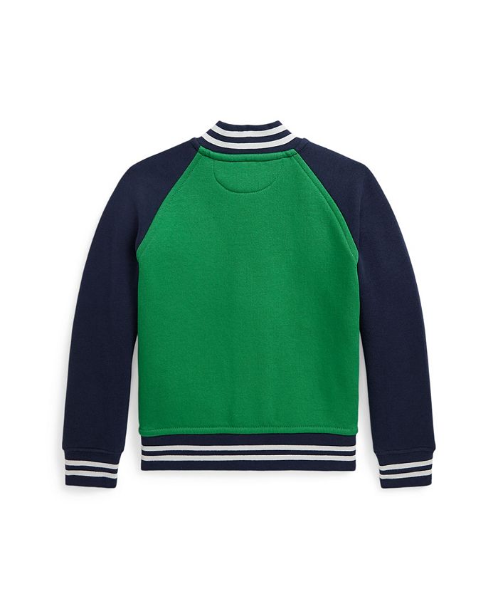 Polo Ralph Lauren Toddler and Little Boys ColorBlocked Fleece Baseball Jacket Macy's