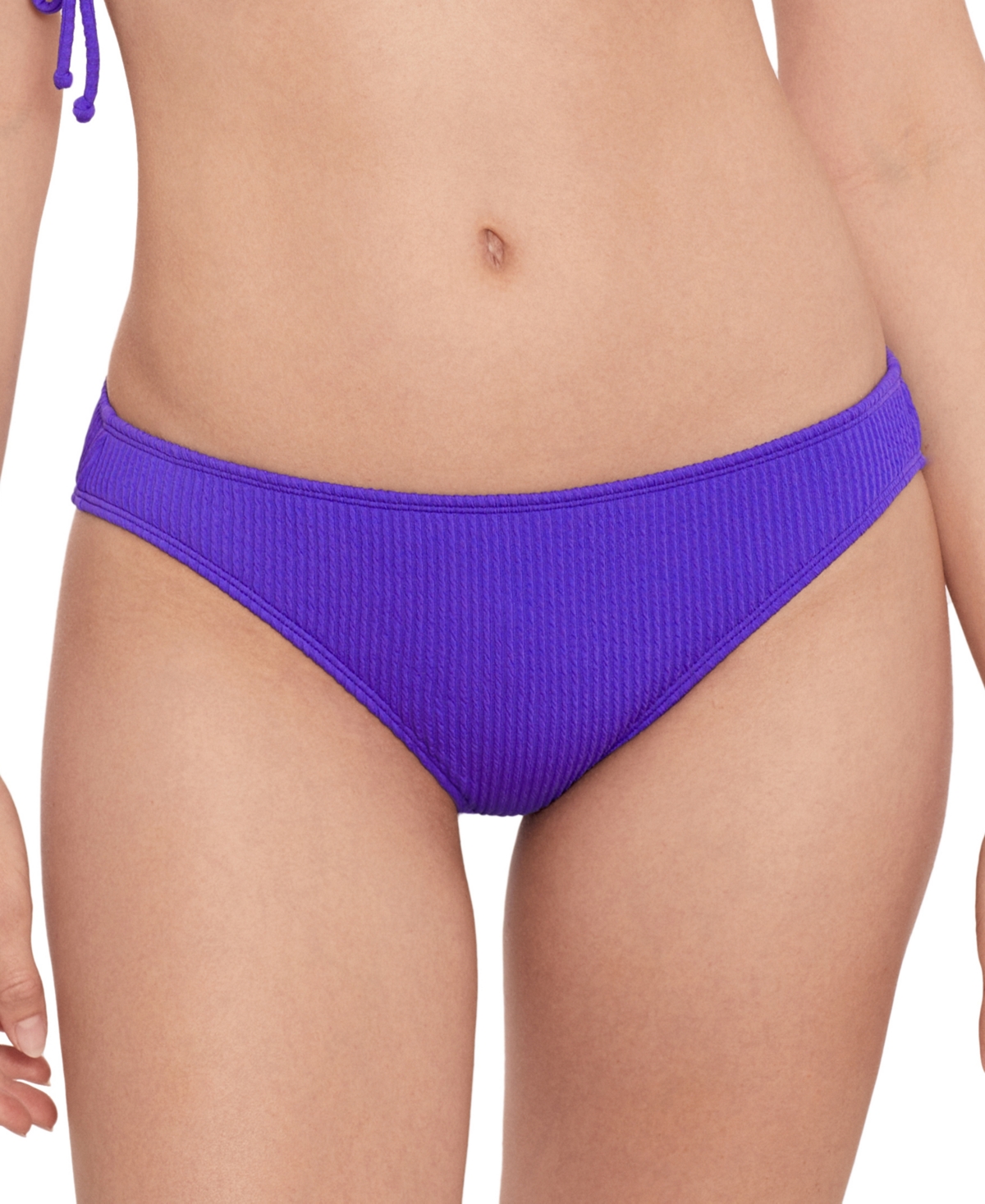 Salt + Cove Juniors' Hipster Bikini Bottoms, Created For Macy's In Purple