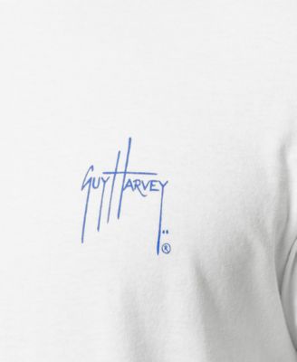 Футболка с графическим логотипом Guy Harvey Guy Harvey Mens Go Offshore Stars - Stripes 5190₽