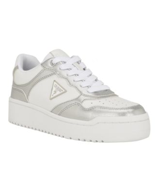 Women's Miram Casual Lace Up Sneakers with Triangle Hardware
