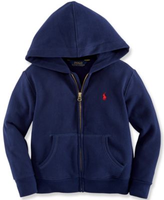 Boys' 2T-7 Cotton Fleece Hoodie