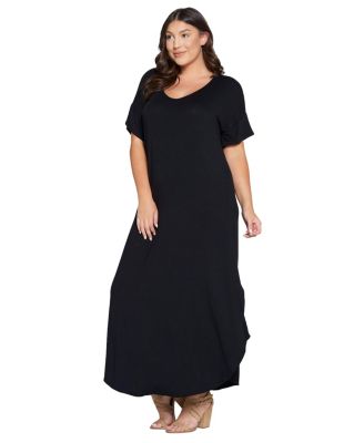 Plus Size Scarlett Pocket Maxi Dress