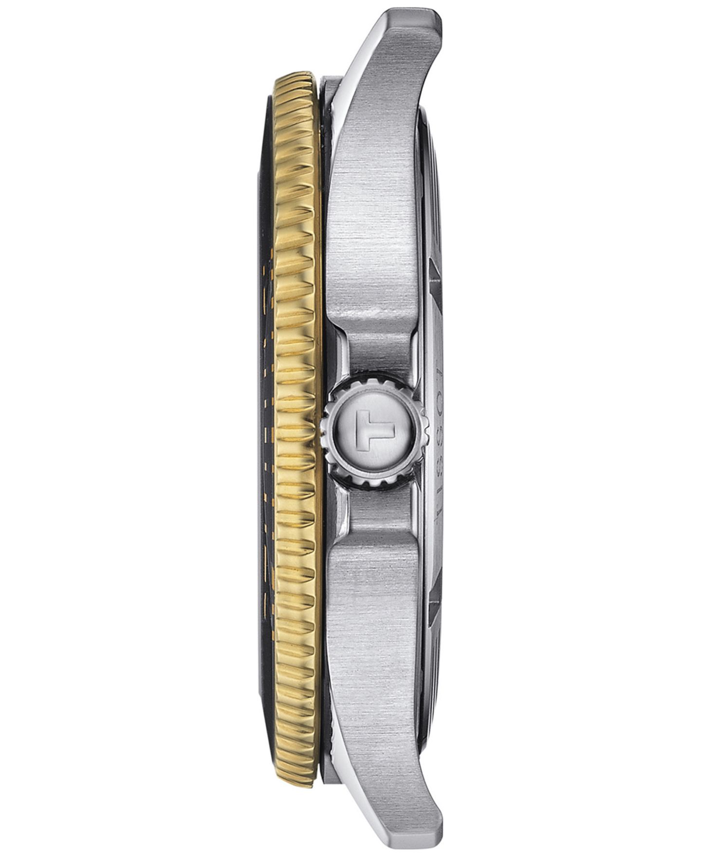 Мужские часы Tissot Swiss Seastar 1000 Two-Tone Stainless Steel Bracelet Watch 40mm — фото 2