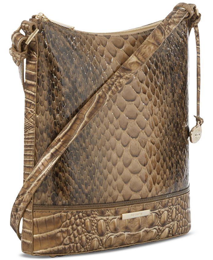 Brahmin Katie Mansouri Small Embossed Leather Crossbody Macy's