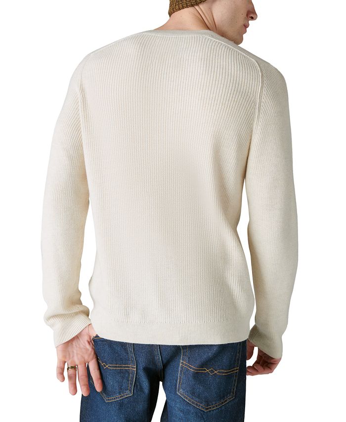 Lucky Brand Men's Cloud Soft V-Neck Sweater - Macy's