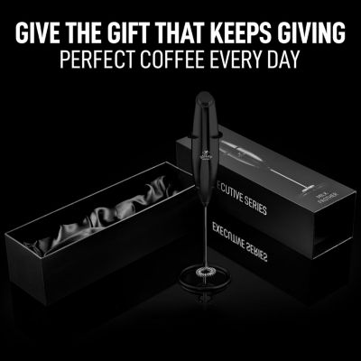 Executive Series Luxury Milk Frother Handheld Electric Foam Maker