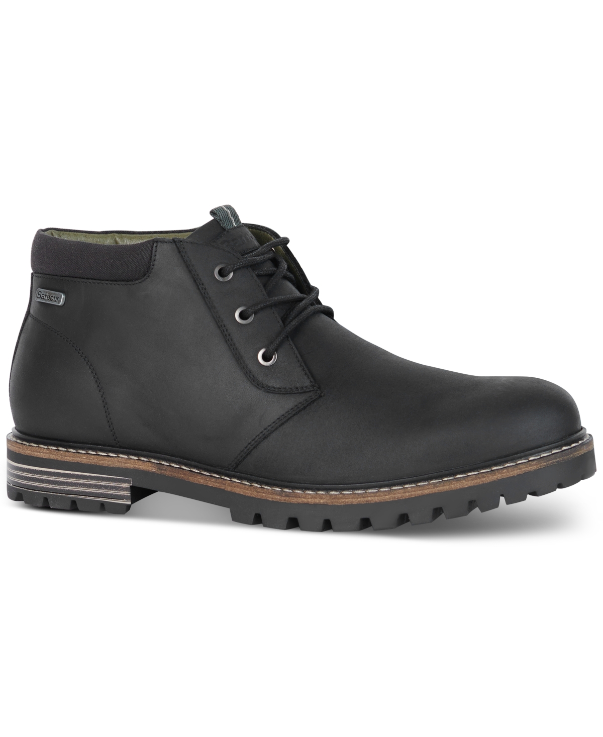 Men's Boulder Leather Chukka Boots - Black