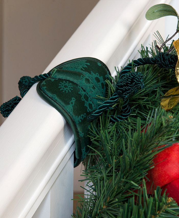 bannister garland ties