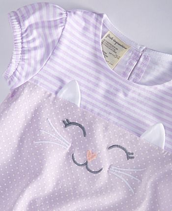 New Arrival Sexy Kawaii Kitty Cat Embroidered Miow Star Keyhole