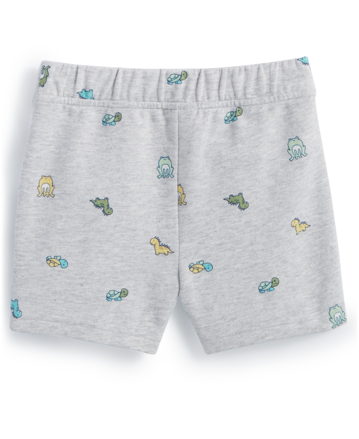 Shop First Impressions Baby Boys Printed French Terry Shorts, Created For Macy's In Slate Hthr