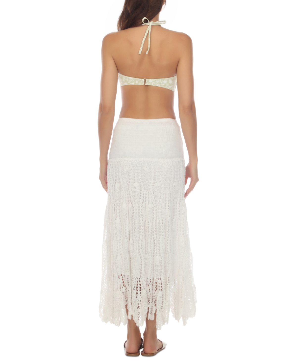 Shop Raviya Women's Crochet Convertible Cover-up In White