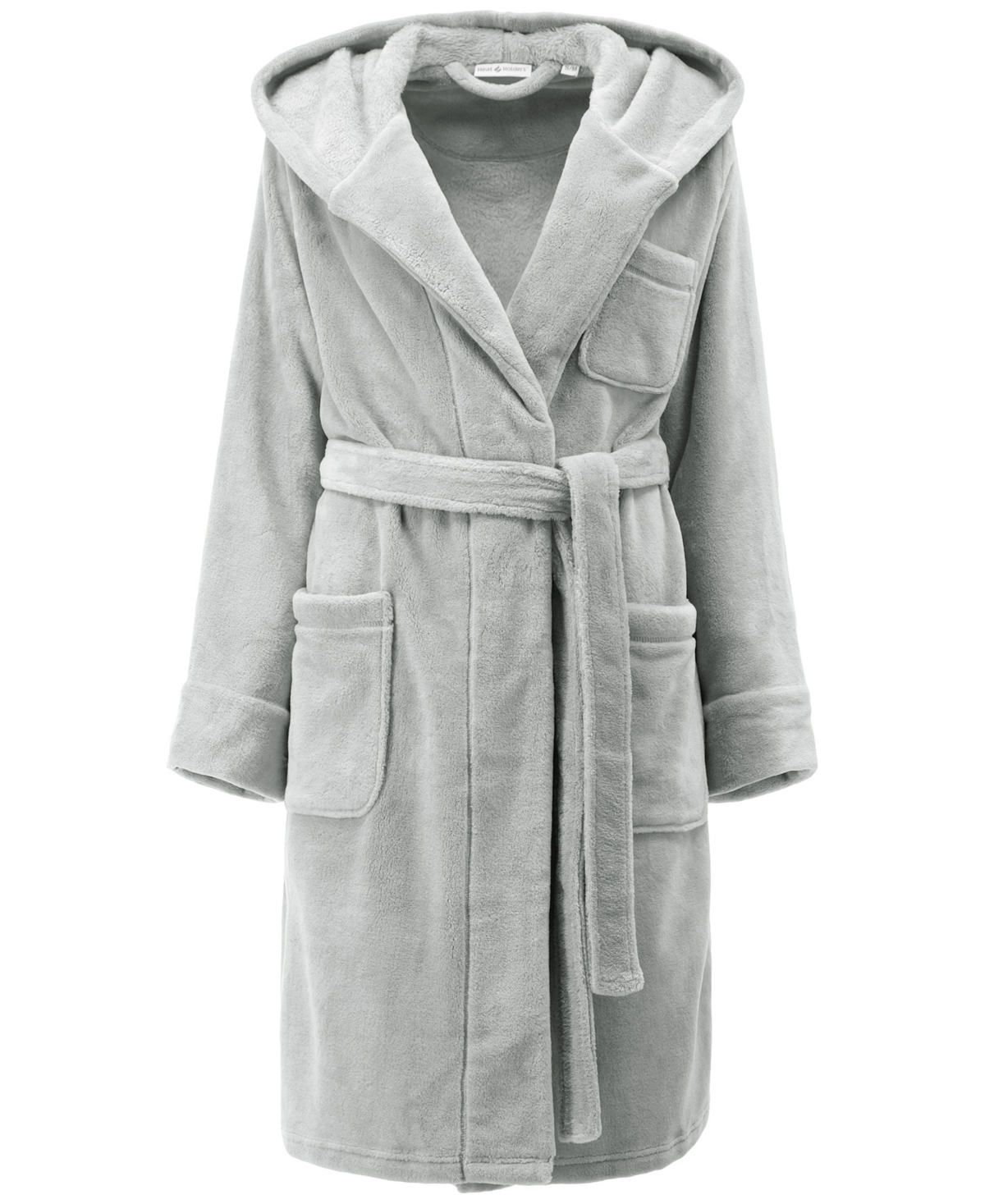 Women's Long-Sleeve Spa Robe - Navy