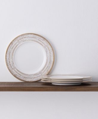 Haku Set of 4 Accent Plates, 9.75"