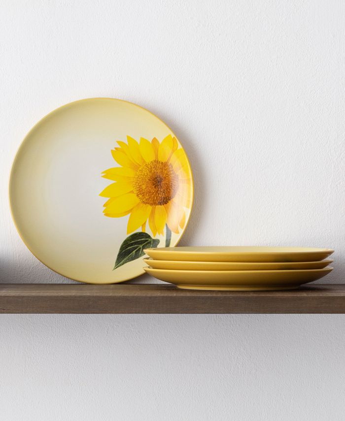 Noritake Colorwave Floral Accent Plates, Set of 4 Macy's