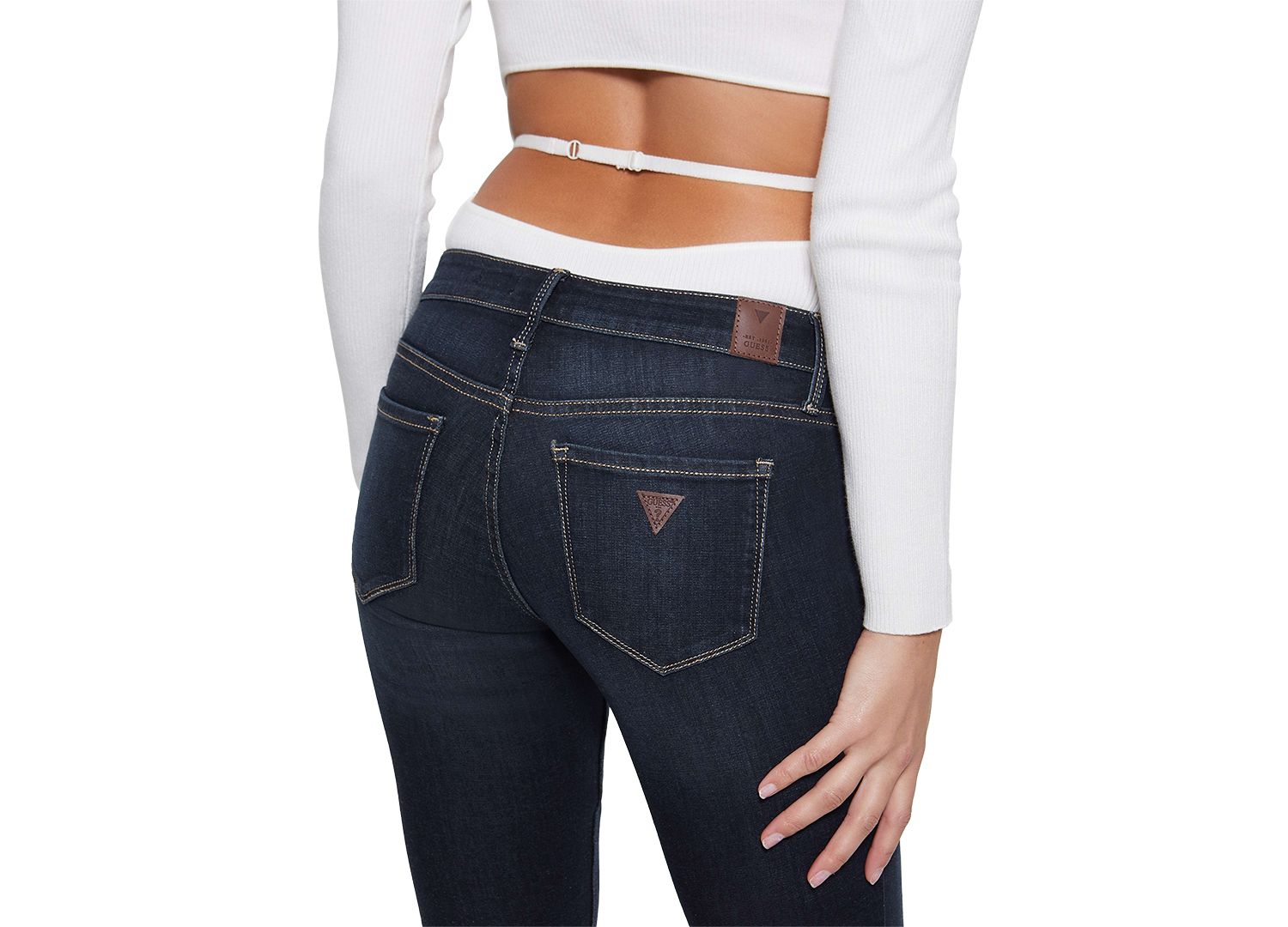 Women's Low-Rise Power Skinny Jeans