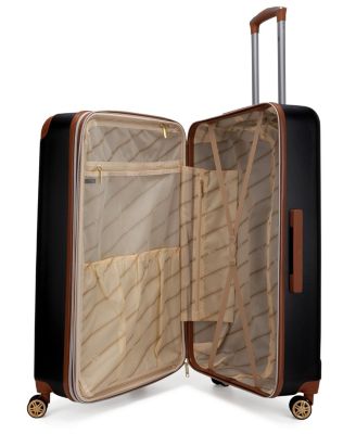 Vintage-Like 3 Piece Expandable Retro Luggage Set