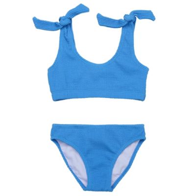 Toddler, Child Girls Marine Blue Crop Bikini - Macy's