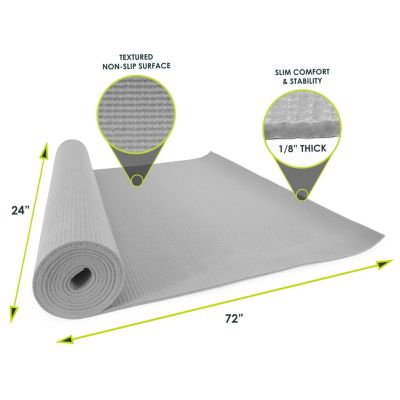 Classic Yoga Mat 1/8-in