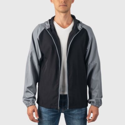 Men's Cory Light Windbreaker Jacket Water-Resistant Packable Hooded Softshell Coat Ideal for Travel Layering Everyday Outdoor Activities