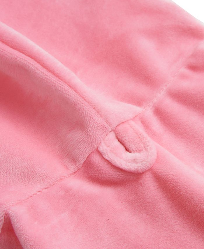 Juicy Couture Hooded Pet Juicy Bling Velour Tracksuit for Small Dogs