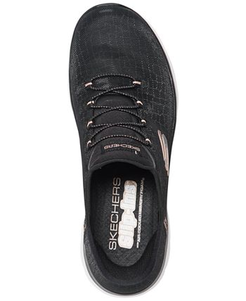 Skechers summits black rose gold online