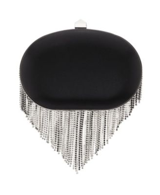 Crystal Chain Draped Minaudiere