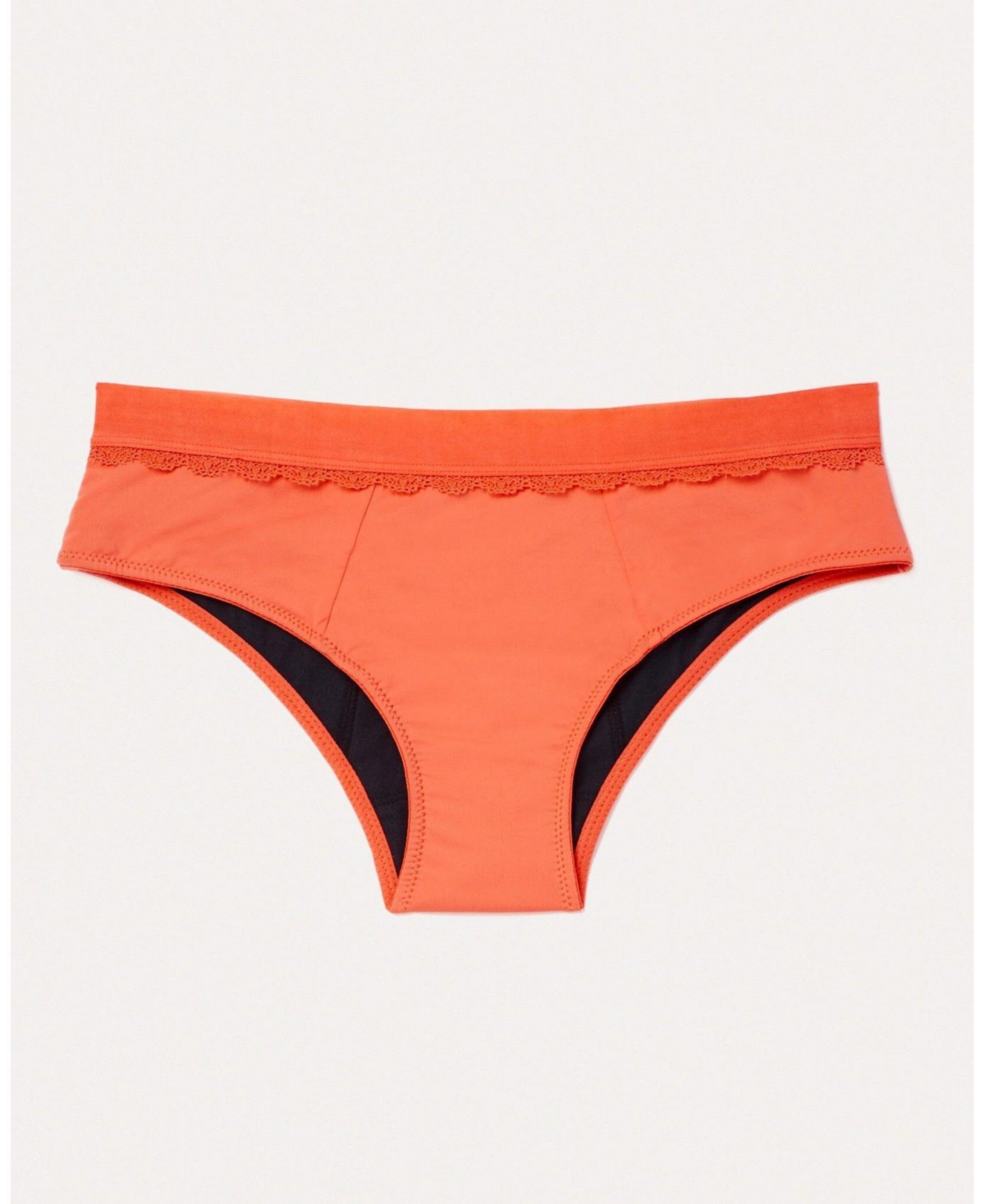 Cindy Women's Plus-Size Cheeky Period-Proof Panty - Medium orange
