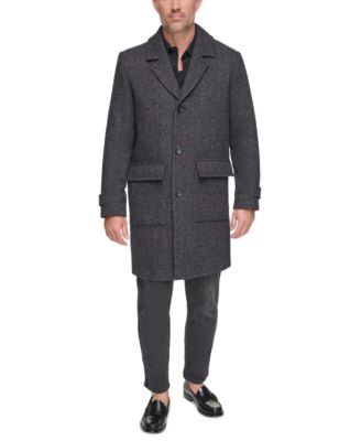 Macy's men's wool pea coat best sale