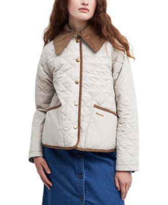 Barbour - Women's Gosford Quilted Corduroy-Trim Jacket
