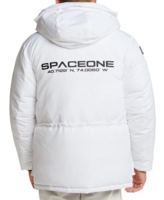 Мужская куртка-парка в стиле НАСА Space One Мужская куртка-парка в стиле НАСА с принтом астронавта в интерьере