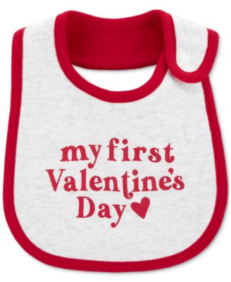 Carter's - Baby My First Valentine's Day Teething Bib