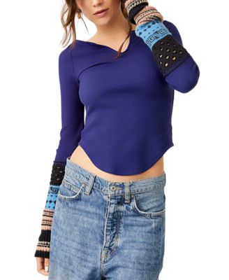 Free People - Women's Cozy Craft Cuff Top