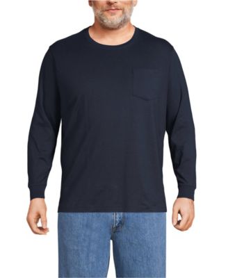 Big & Tall Super-T Long Sleeve T-Shirt with Pocket