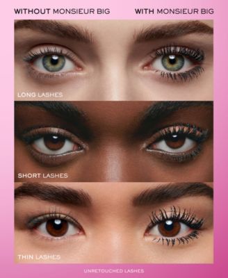 Monsieur Big Waterproof Mascara, 0.33 oz