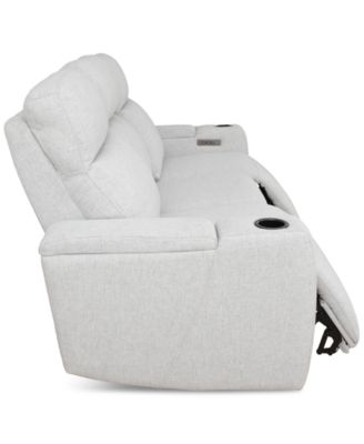 Greymel 84"  Zero Gravity Fabric Sofa with Power Headrests, Created for Macy's