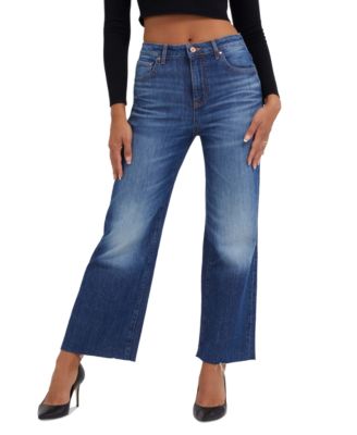 On 34th Plus Size High-Rise Wide-Leg Jeans, Created for Macy's - Macy's