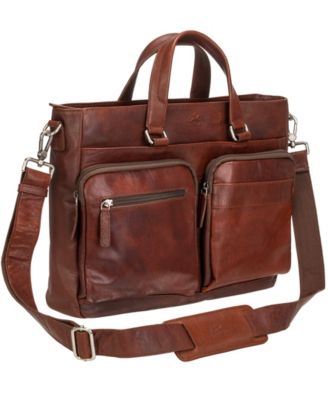 Мужской портфель Buffalo Mancini с одним отделением для ноутбука диагональю 14 дюймов