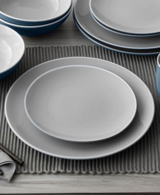 ColorTrio Coupe 16 Piece Dinnerware Set, Service for 4