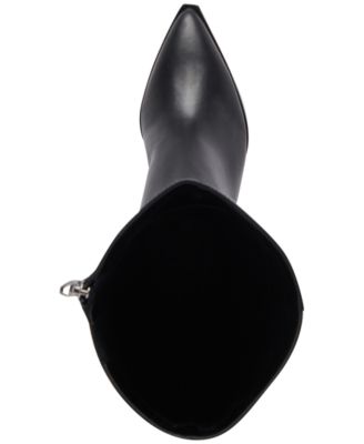 Women's Auggie Pointed-Toe Kitten-Heel Knee-High Dress Boots