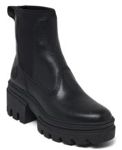 Black cheap timberlands macy's